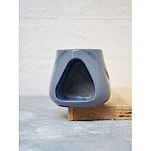 Mudi Beton Döküm FÜME Buhurdanlık Mumluk