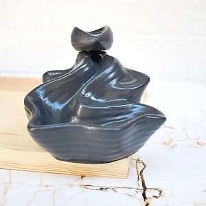 3 Tütsü Hediyeli Dekoratif Geri Akış Şelale Tütsülük Füme