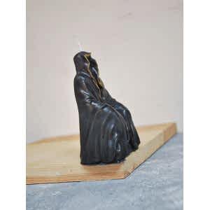 Hayalet Kral Dekoratif Mum Pelerinli Adam Mum 11 cm