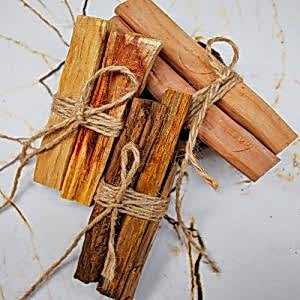 1 Adet Peru Sertifikalı 10 Gr Palo Santo Tütsü ve Silver Beton Döküm Konik Tütsülük