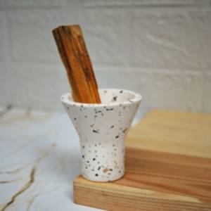 Palo Santo Terrazzo Konik Tütsülük