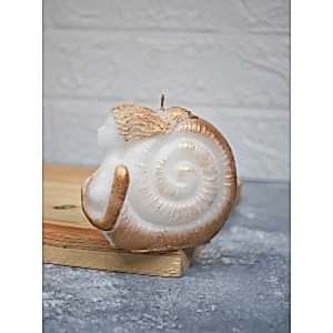 Deniz Kızı Kokulu Dekoratif Mum Beyaz