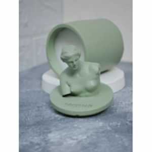 Venüs Büst Bardak Dekoratif Heykel Mum Kokulu Mum