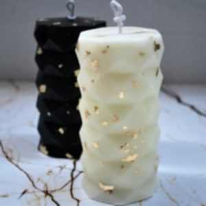 Tabak Hediyeli 2'li Gold Seri Kokulu Mum Seti