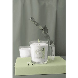 Mudita Love Yourself Vanilya Kokulu Şeffaf Cam Bardak Mum