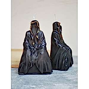 Hayalet Kral Dekoratif Mum Pelerinli Adam Mum 11 cm