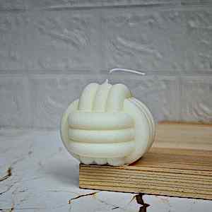 Dekoratif Burgu Mum Kokulu Mum