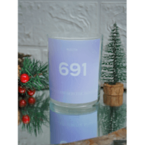 691 Hayallerim Gerçeğe Dönüyor Sayı Sekansı Kokulu Bardak Mum 