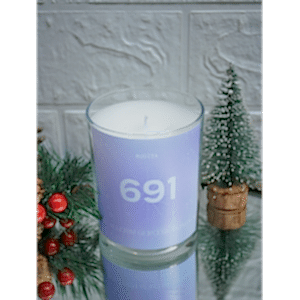 691 Hayallerim Gerçeğe Dönüyor Sayı Sekansı Kokulu Bardak Mum 