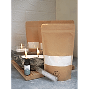 İnci Tozu Mum 200 Gr. Beyaz Sihirli Sonsuzluk Mumu Kum Mum