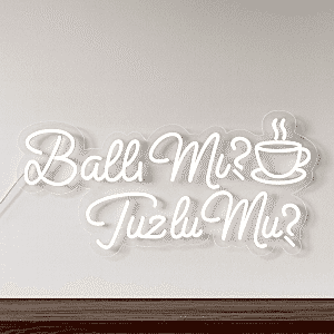 Ballı Mı Tuzlu Mu Neon 50 cm 