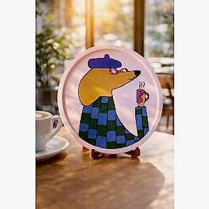 Bereli Köpek Dekoratif Sunum Tabak 30 cm 