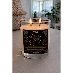 YAY Burç Bardak Mum Kokulu Dekoratif Mum